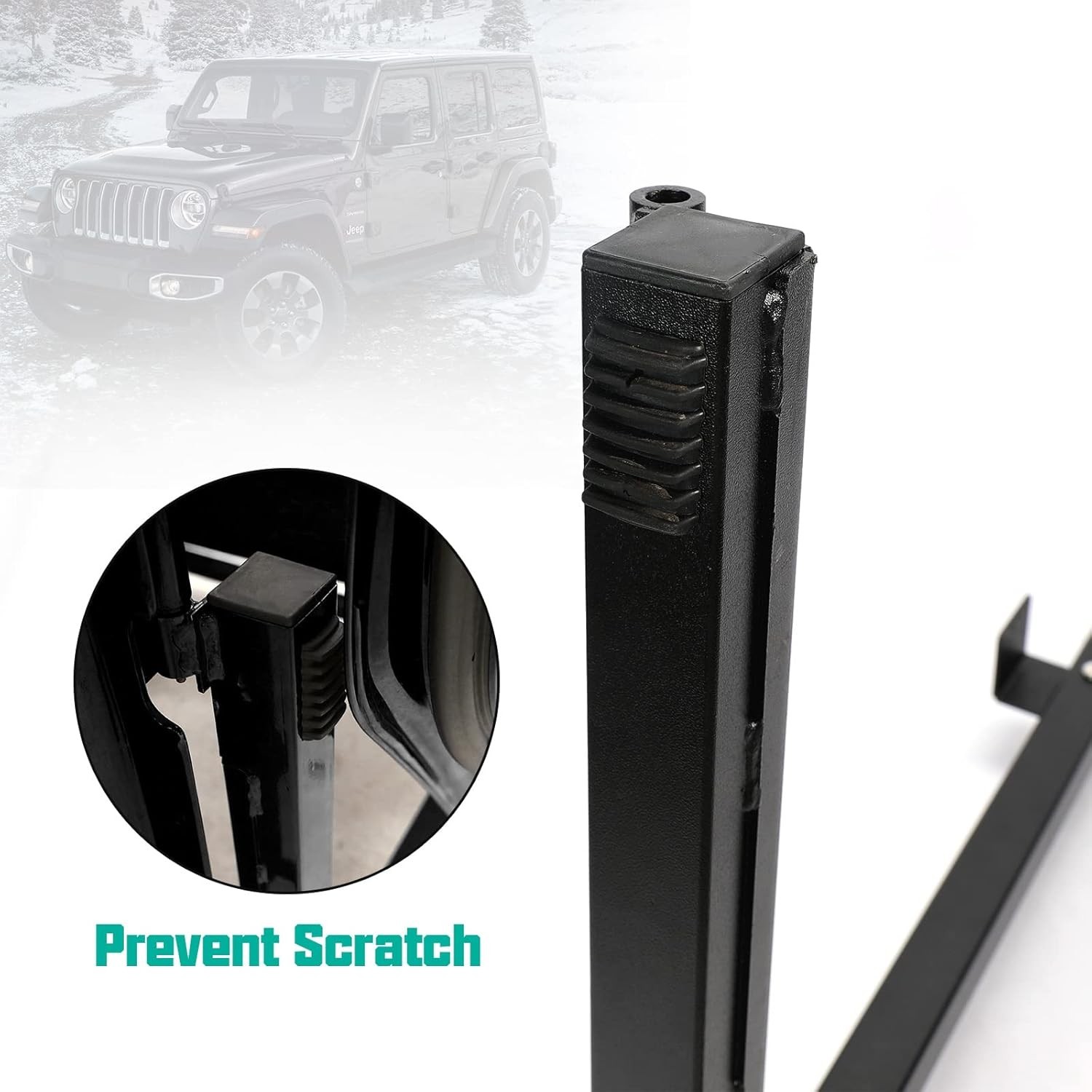 Sliding Door Storage Hanger Rack with Dust Cover Movable Car Door Holder Cart Co