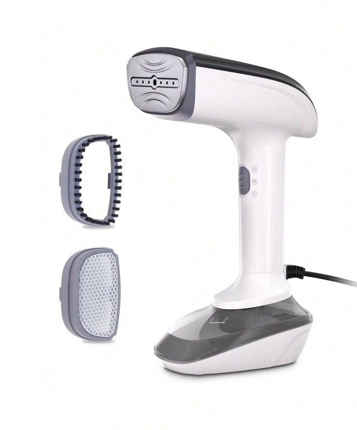 1300W Handheld Garment Steamer 300ml 2 in 1 Steam Iron 120V Clothes