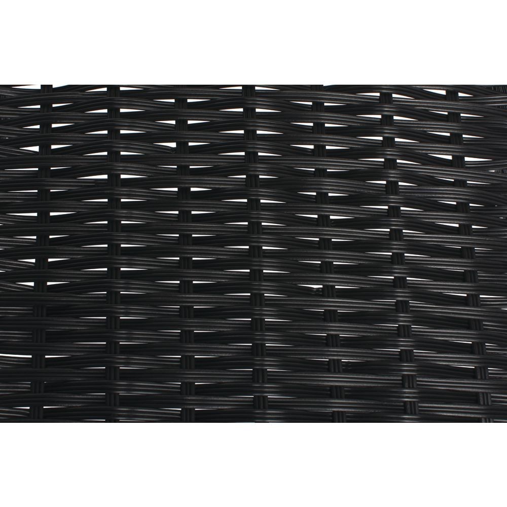 HUBERT® Black Storage Basket Tapered – 7 1/2″L x 14″D x 1 1/2″ to 4″H