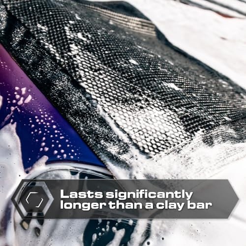 Synthetic Clay Towel 12×12 Inch Microfiber Polymer Rubber Decontamination Paint
