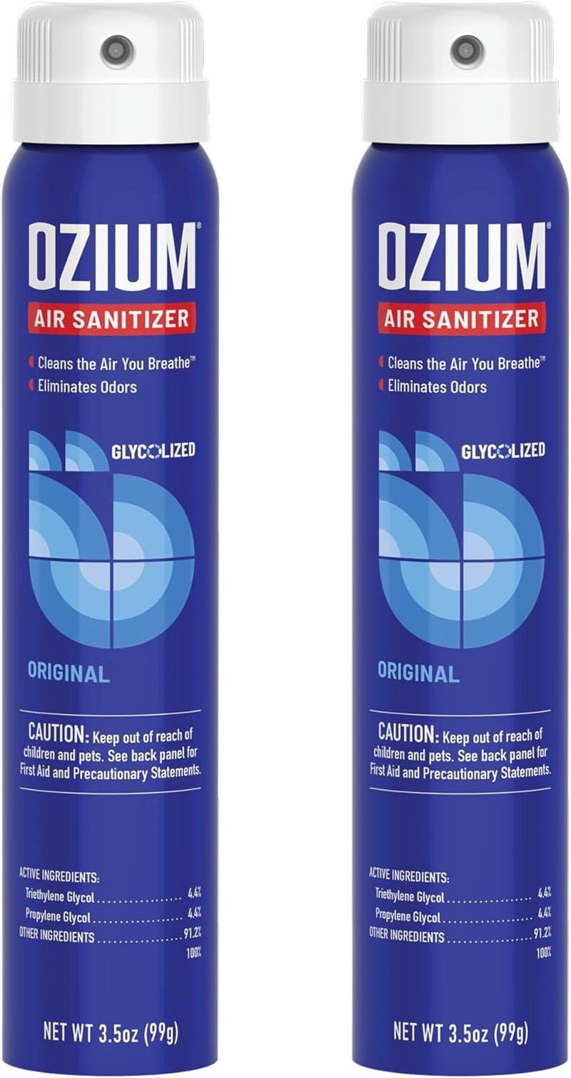 3.5 Oz. Air Sanitizer & Odor Eliminator for Homes, Cars, Offices and More, Origi