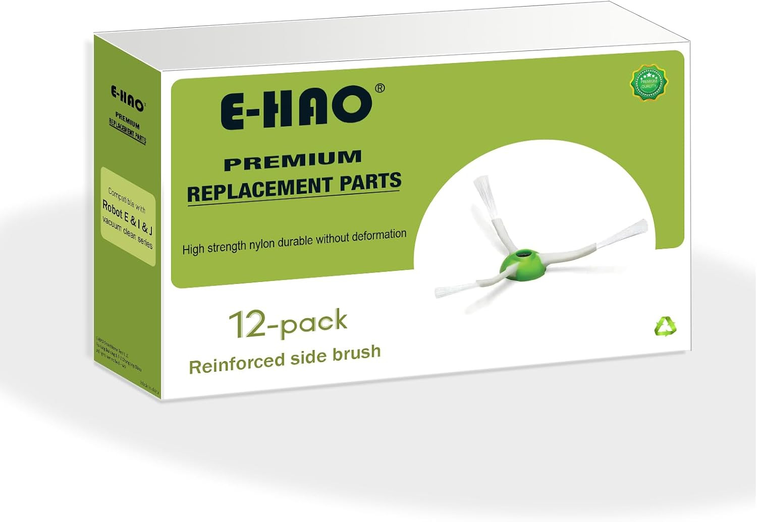 12 Pack Edge-Sweeping Brushes Replacement for Irobot Roomba I & J & E and Roomba