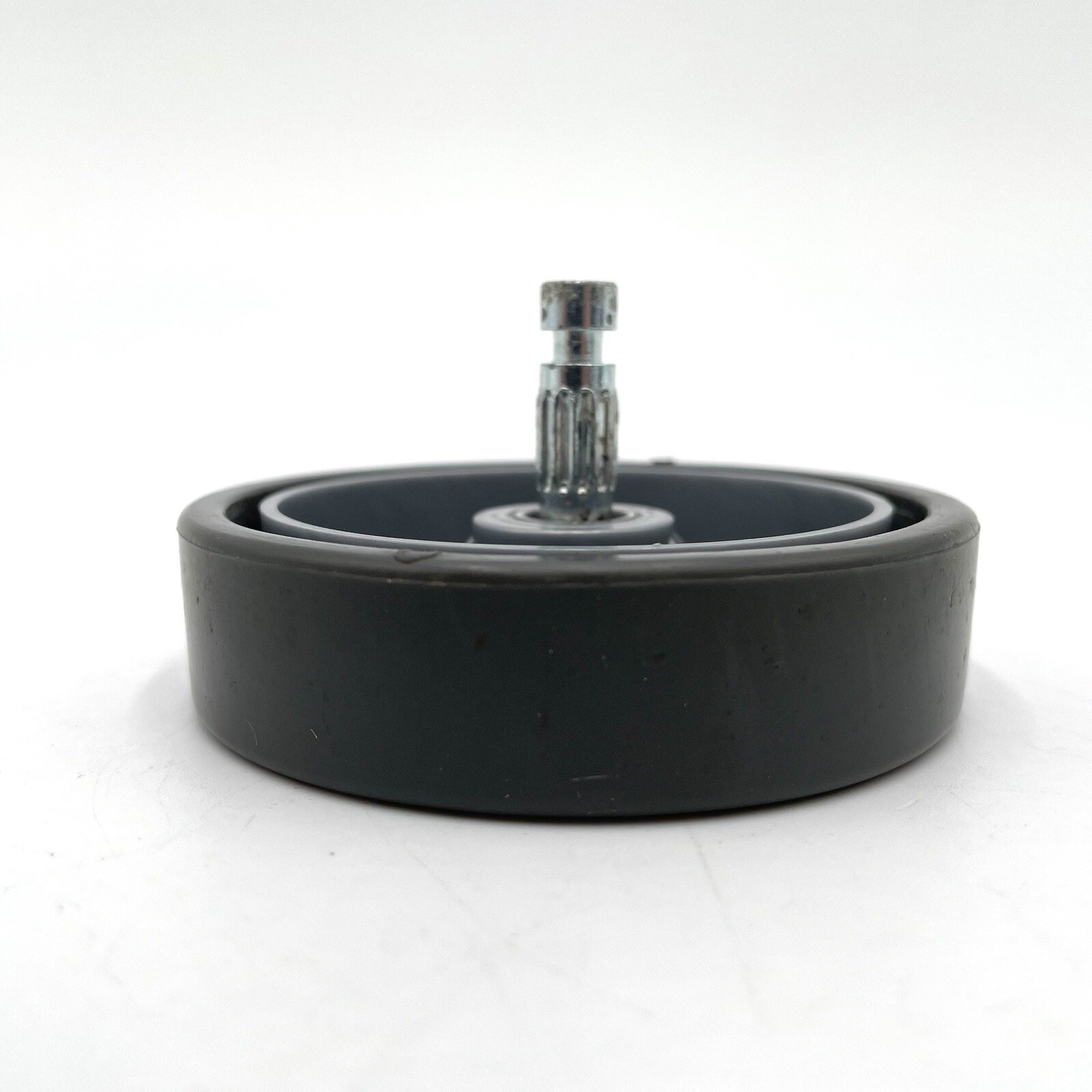 SHARK NV42 NV70 NV71 UV420 NV60 NV141 LEFT OR RIGHT WHEEL W/ PIN OEM PART GRAY