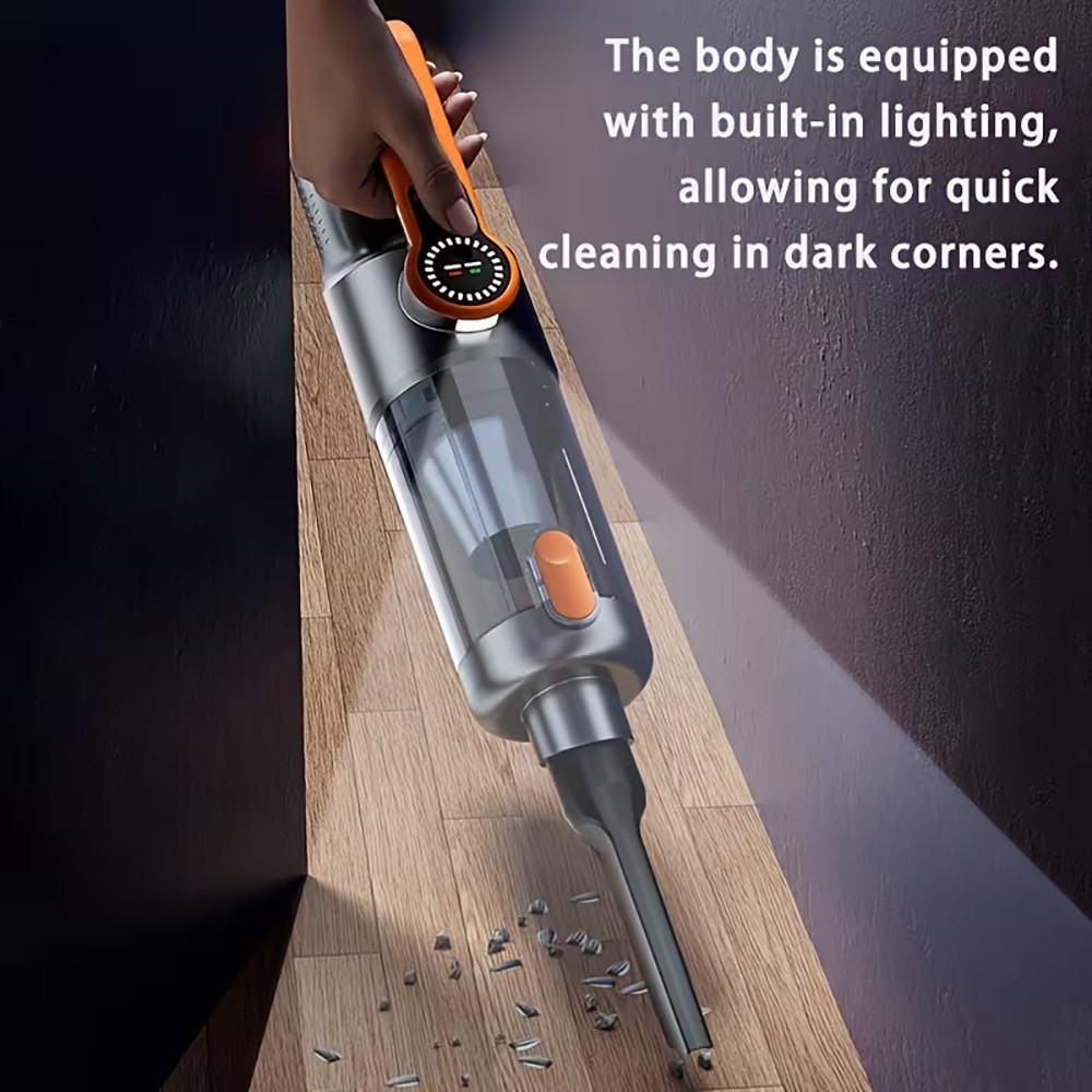 Cordless Vacuum Cleaner 5 in 1 Rechargeable Lightweight Stick Vacuum Cleaner LED