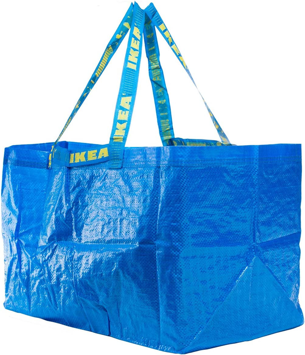 172.283.40 Frakta Shopping Bag, Large, Blue, Set of 10