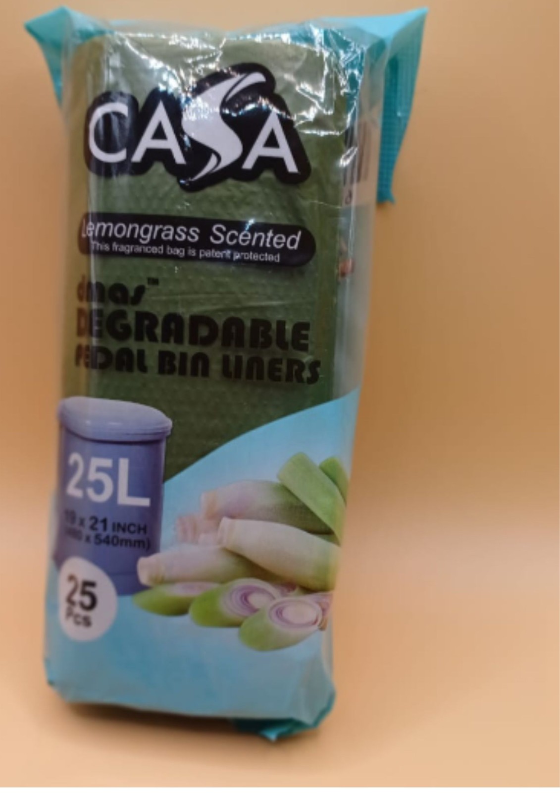 CASA SCENTED GARBAGE BAGS – 25 LITER (5 ROLLS, MIXED SCENTS)-FREE SHIPPING