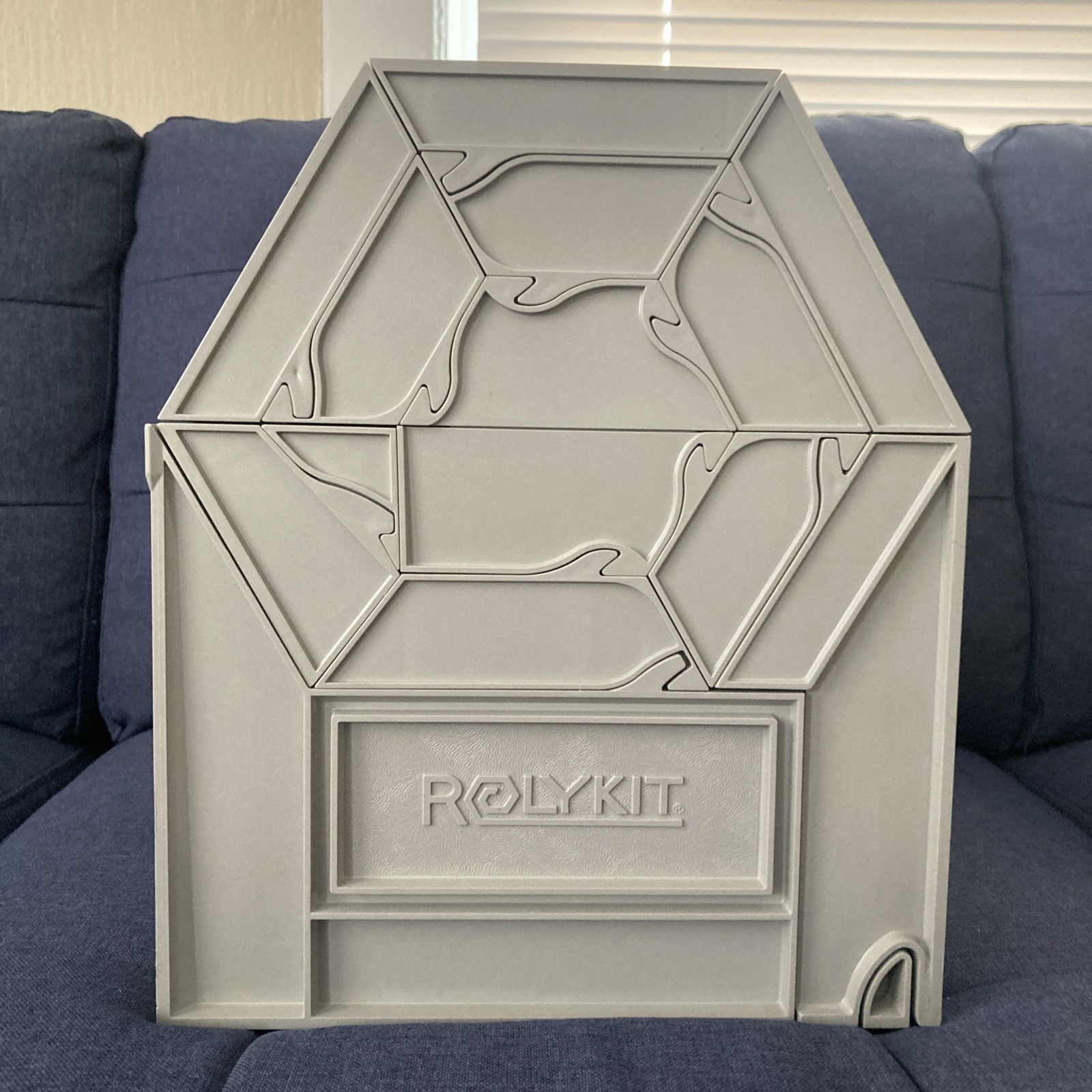 Rolykit Rollup Deluxe Gray Storage Box Crafts Tools Fishing Tackle Sewing