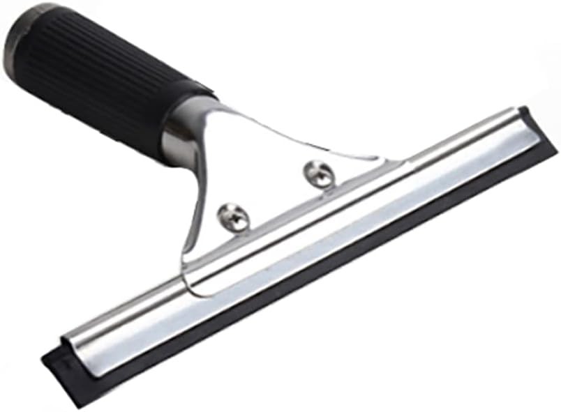 Black 15cm 6in Window Squeegee All Purpose Squeegee for Glass Shower Doors, Car