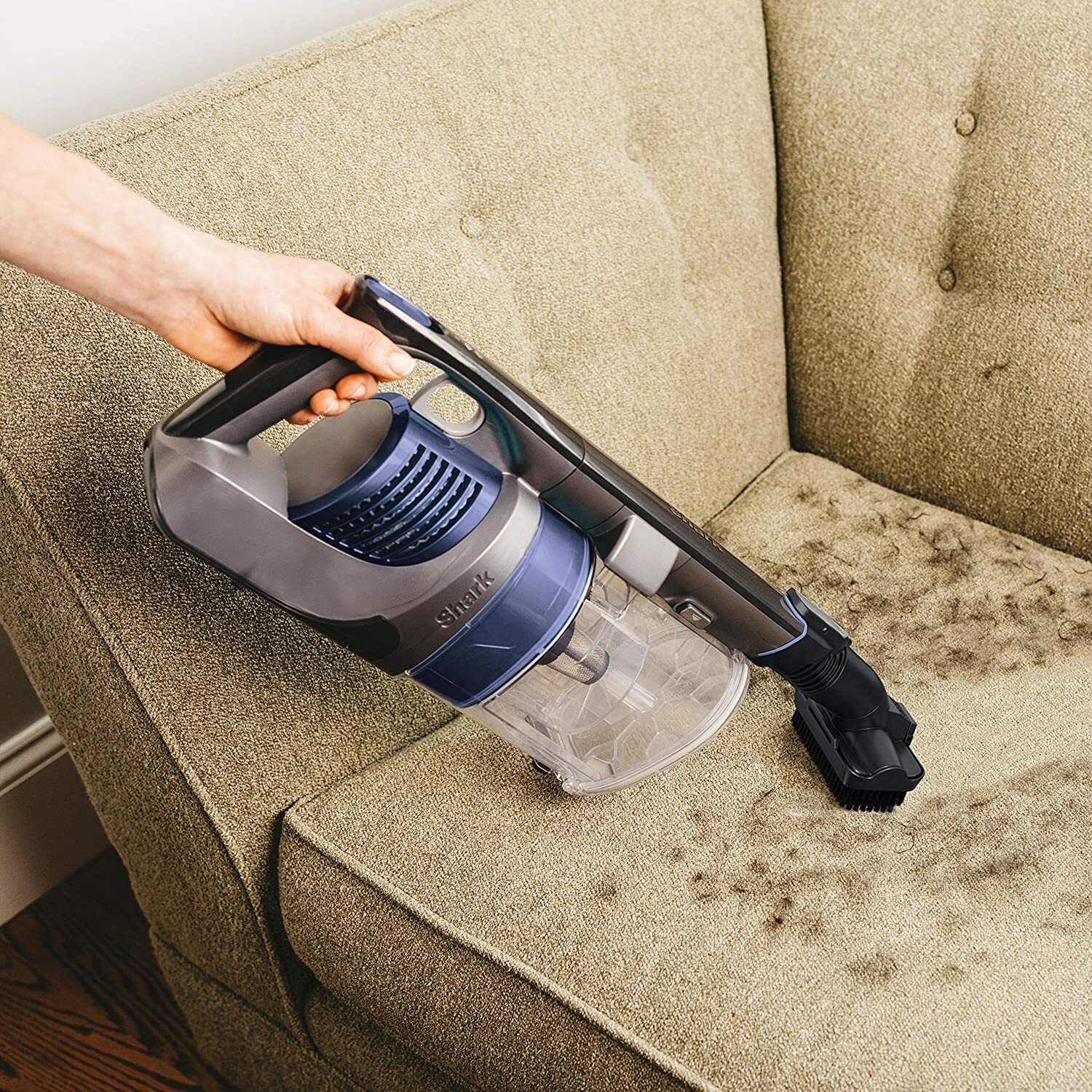 Shark IX141 Rocket pet pro duoclean Lightweight Cordless Stick Vacuum 7.5 lbs
