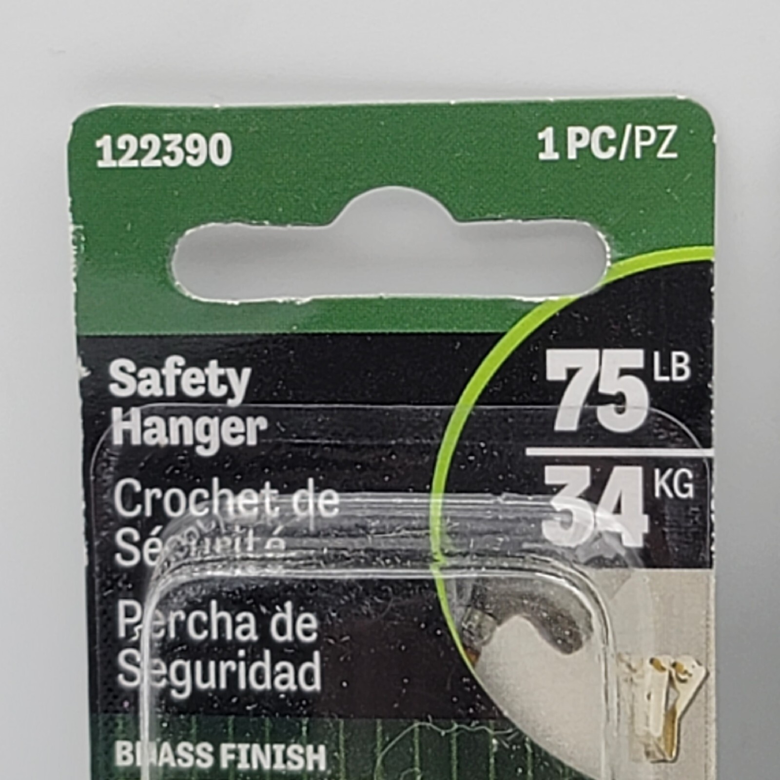 (3) Packs – Safety Picture Hangers 75lbs (34kg) Hillman 122390 NEW