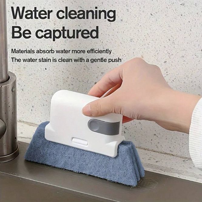 1PC Window Cleaning Brush for Glass, Gaps & Tracks – NEW