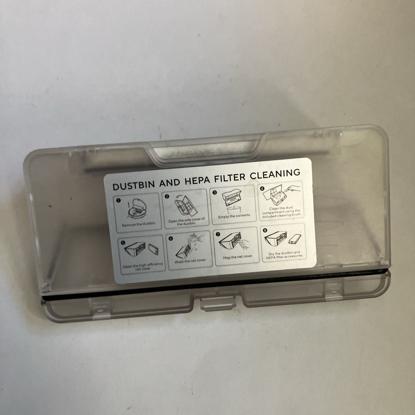Genuine OEM Wyze Robot Vacuum WVCR200S Replacement Dust Bin Canister Cup