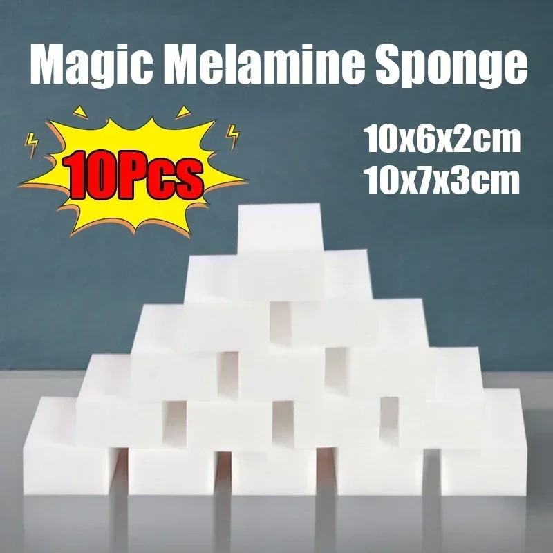 10/50PCS Melamine Sponge Magic Sponge Eraser Melamine Sponge Cleaner Cleaning Sp
