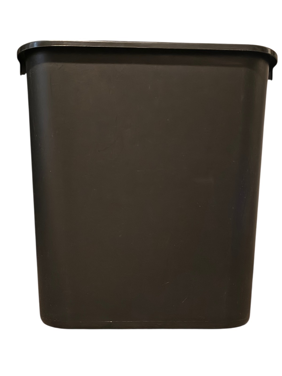 Space Saving Trash Wastebasket, Fits Under Desk and Small 7 Gallon / 28 Quart