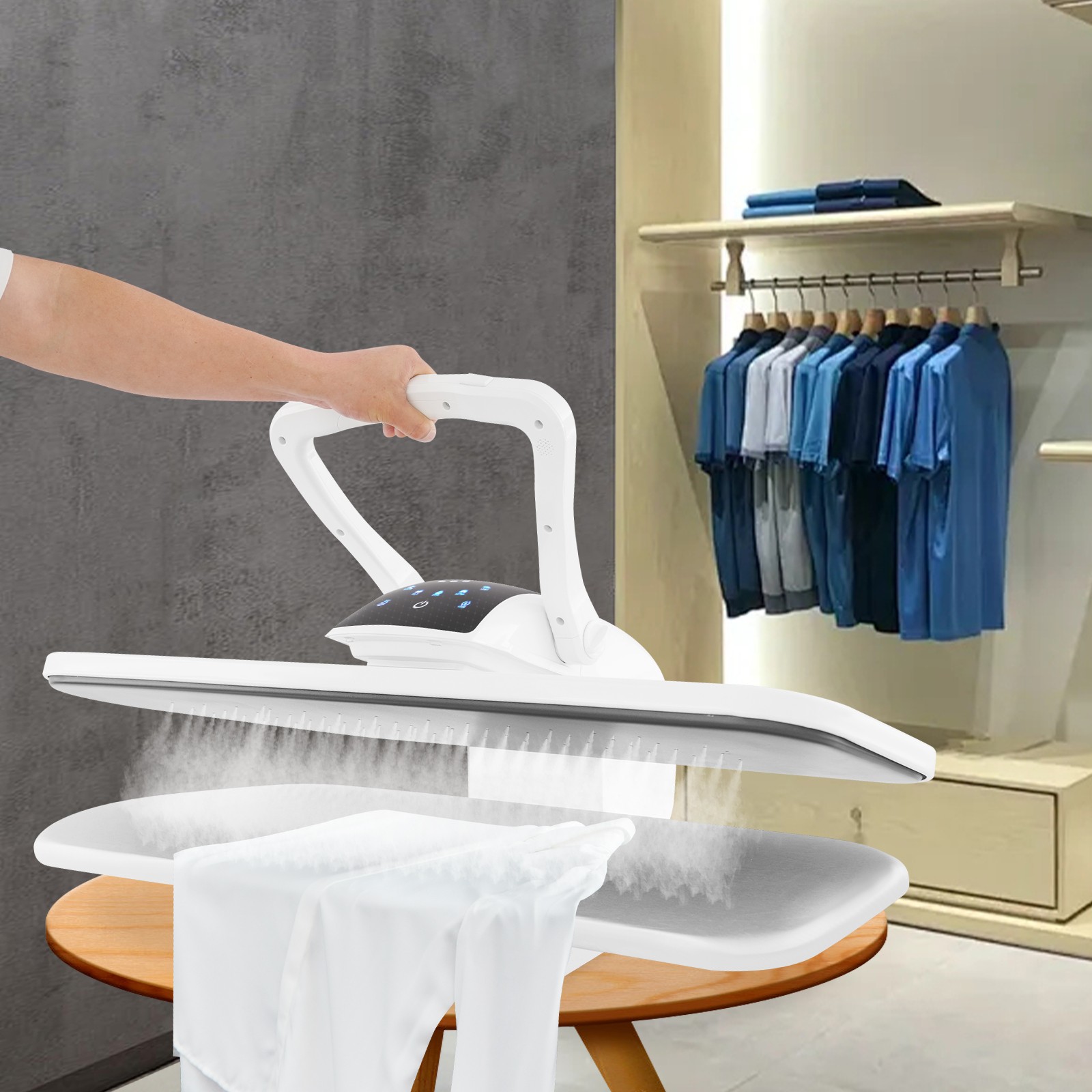 36 Inch Professional Steam Iron Press Fabric Steam Press Machine Iron 1600W