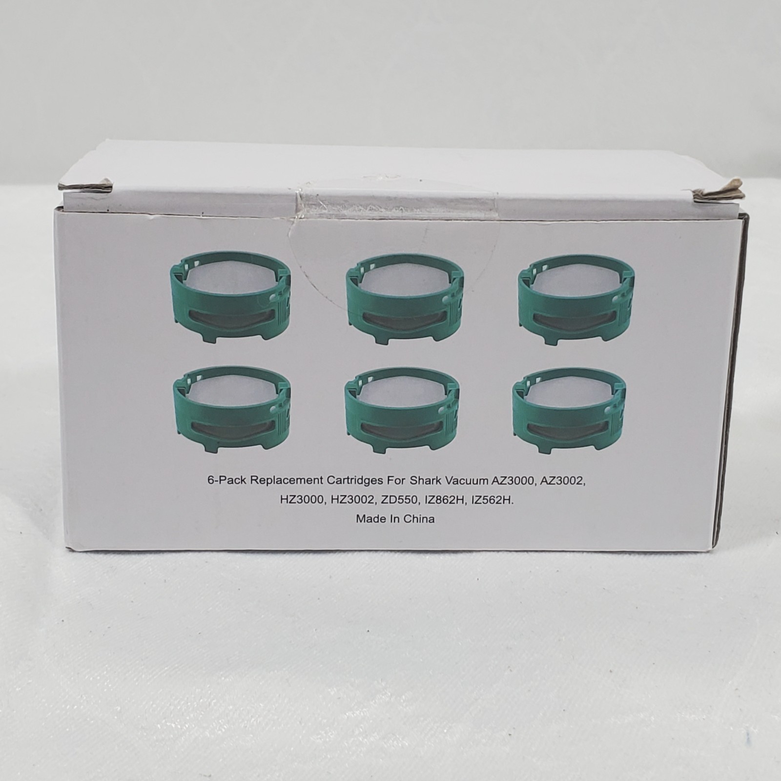 6 Pack Odor Neutralizer Cartridges for Shark AZ3000 AZ3002 HZ3000 ZD550