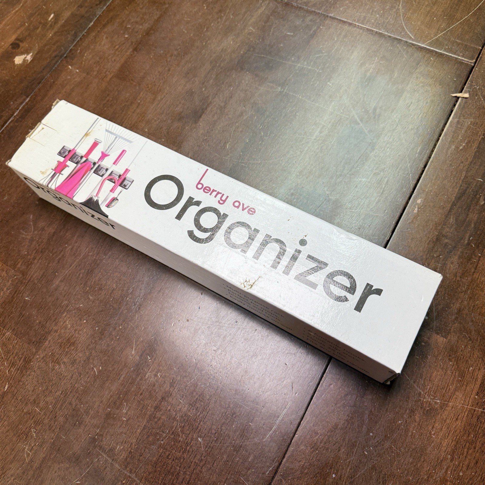 Berry Ave Broom Holder and Garden Tool Organizer for Rake or MOP Handles up to