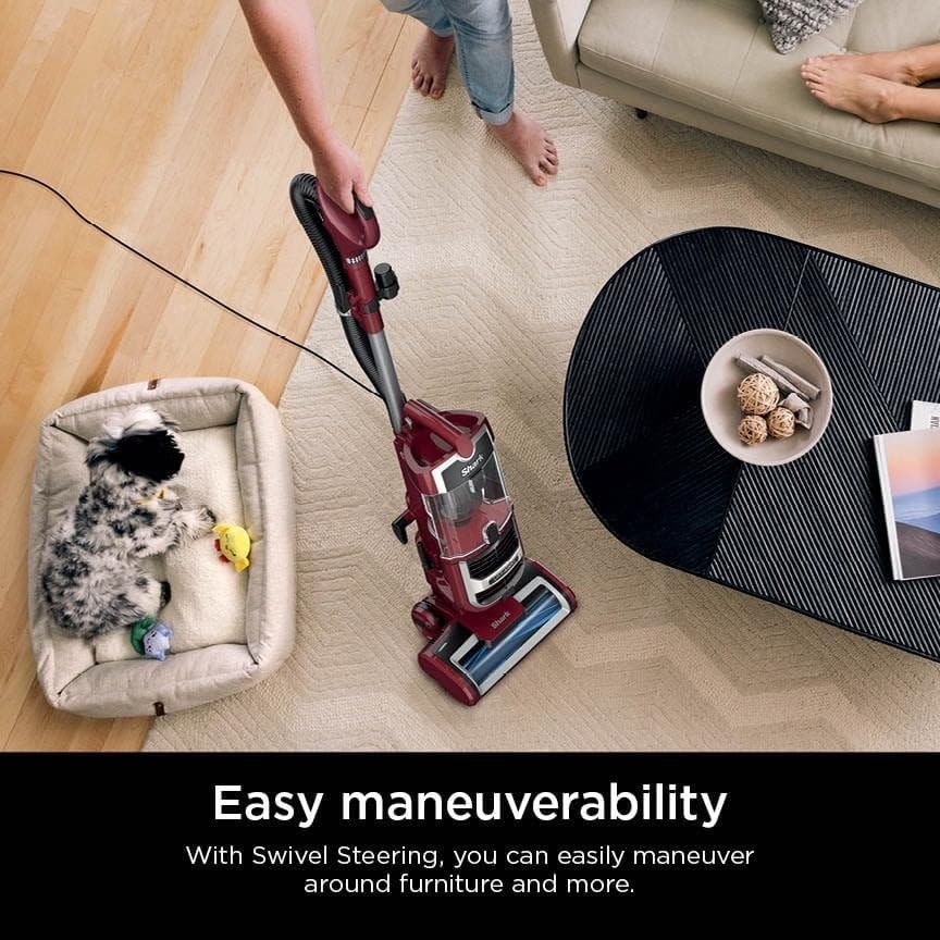 Shark R-ZU660-SD Navigator Lift-Away HEPA Upright Vacuum Cleaner, Paprika