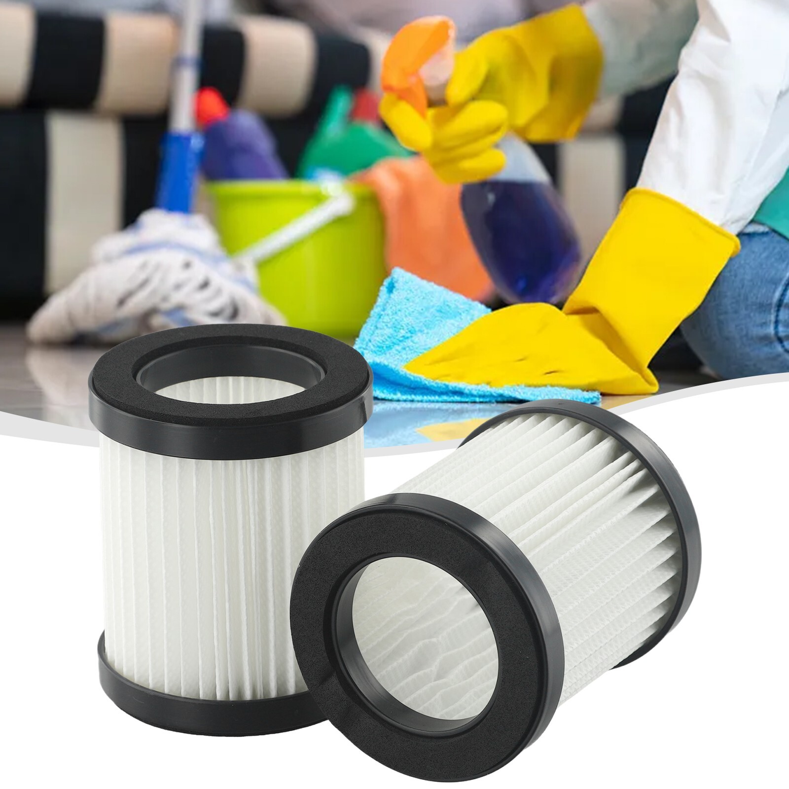 Filters For Moosoo 6.5cm Diameter For Cordless Vacuum Cleaner For Moosoo XL-618A