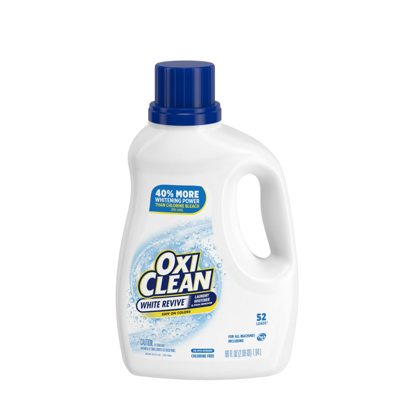 OxiClean White Revive Laundry Whitener and Laundry Stain Remover Liquid, 66 fl o