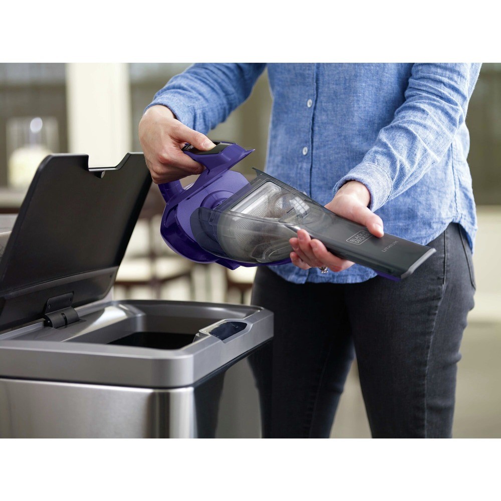 Black & Decker HLVA325JP07 Dustbuster Hand Vacuum Pet (Purple) New