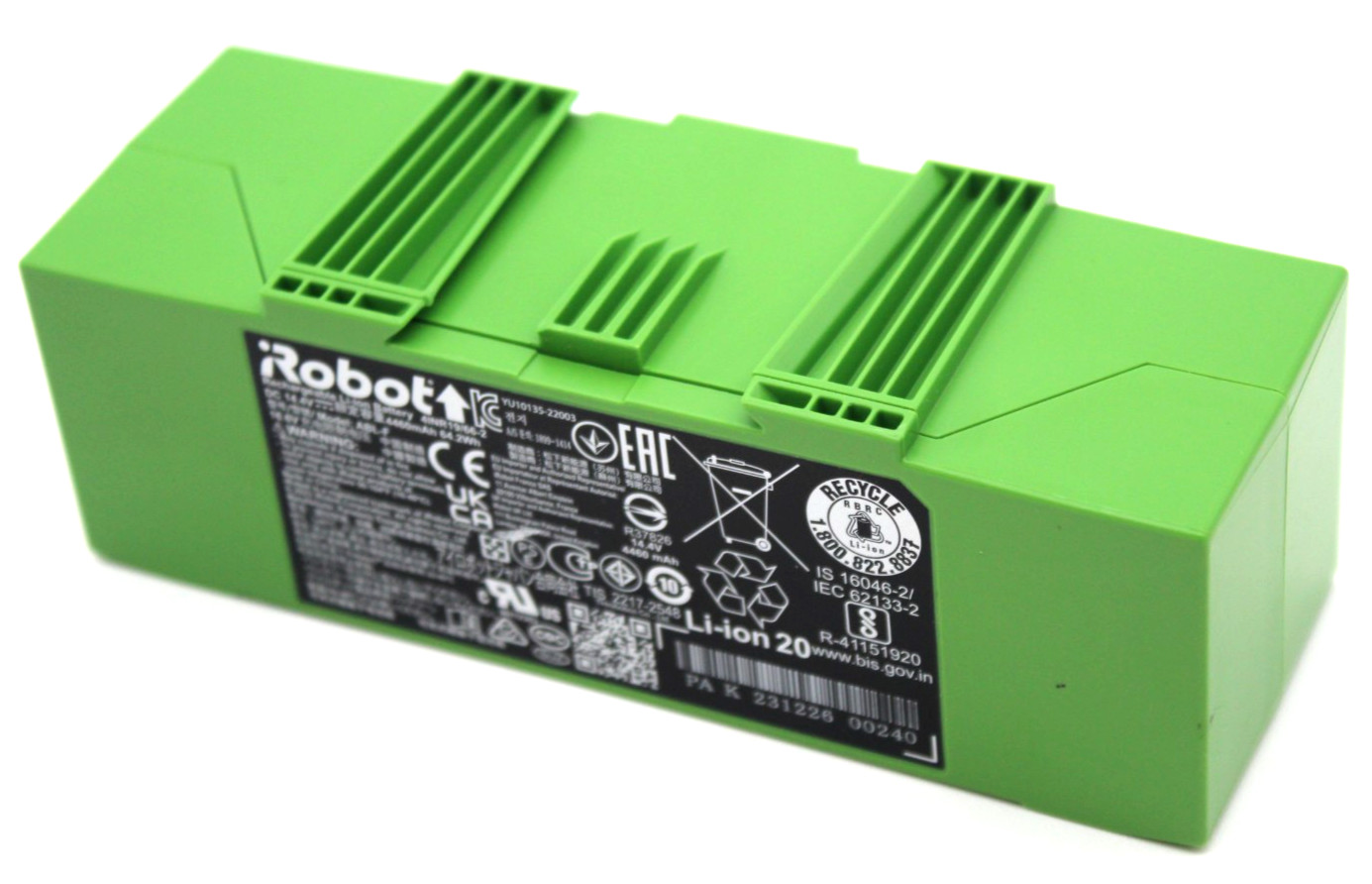iRobot ABL-F 4INR19/66-2 4460mAh 64.2Wh Battery Pack for Roomba Vacuum