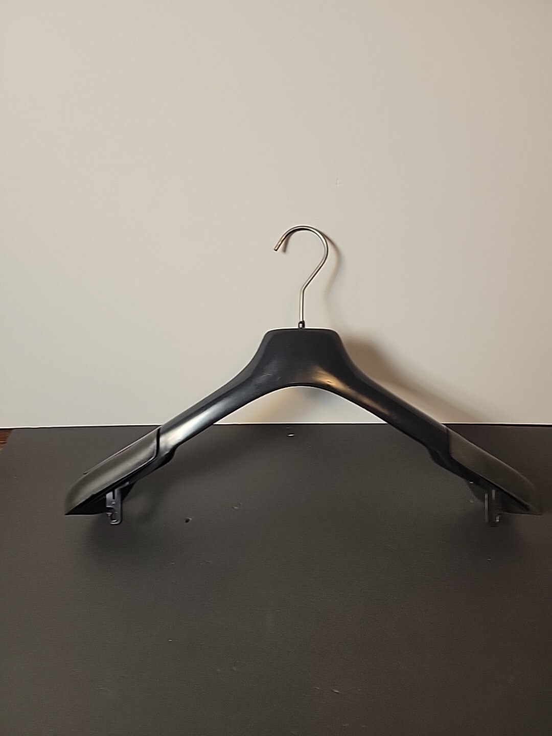 C’N’C Costume National Plastic clothes hanger black made in italy
