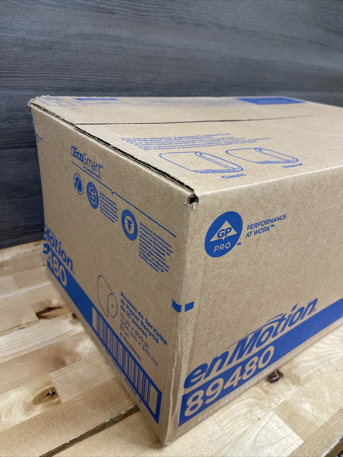 enMotion 89480 Brown Paper Towel Roll, 10” X 800ft, Case of 6 Rolls New