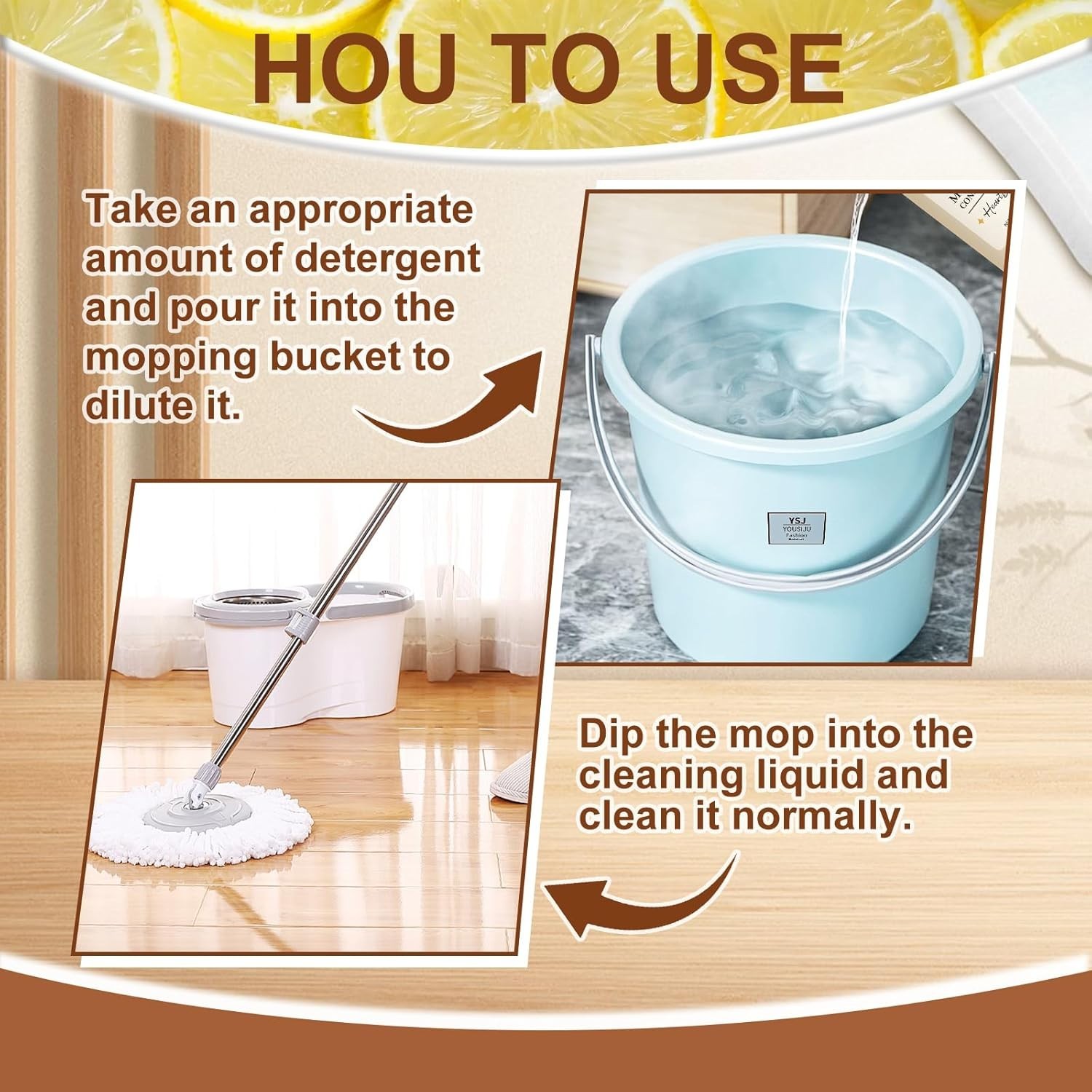 Highly Scented Floor Cleaner for Deep Clean & Long-Lasting Freshness – 1 Fl Oz