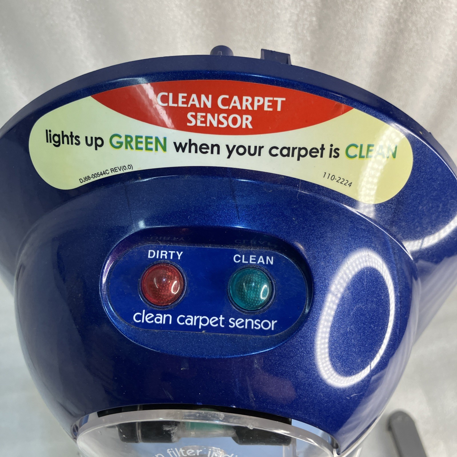 Bissell 58F8-3 Rewind SmartClean Upright Vacuum, Full Canister Dust Bin Assembly