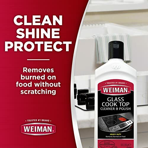 Glass Ceramic Stove Top Cooktop Surfaces Cleaner Scraper Cleaning And Polish Kit
