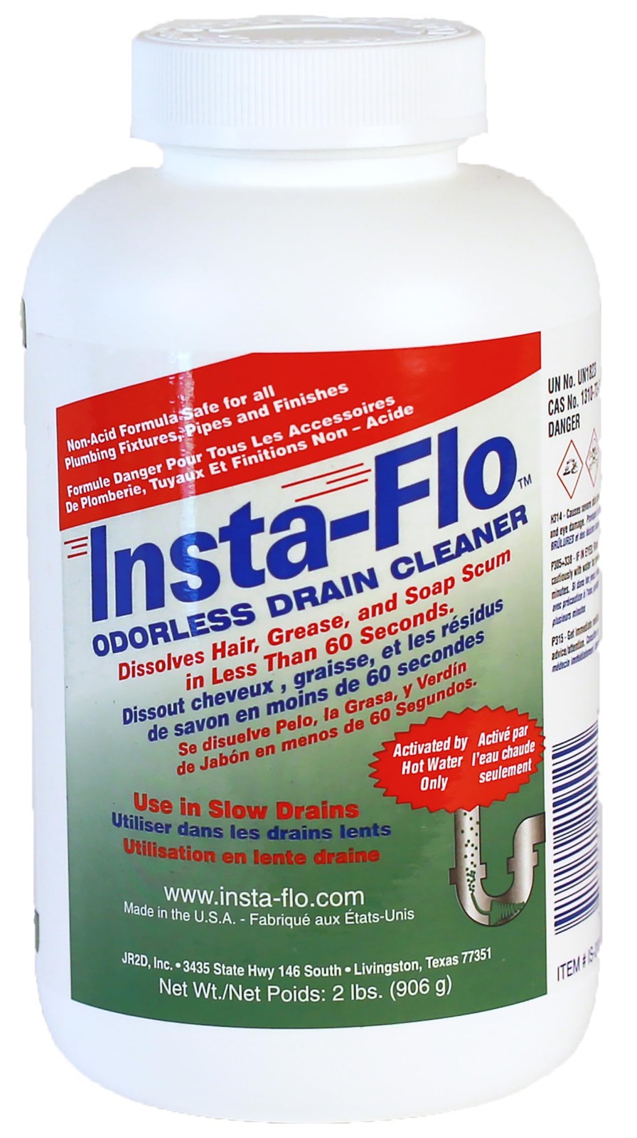 Thrift Marketing IS200 2LB Insta Drain Cleaner