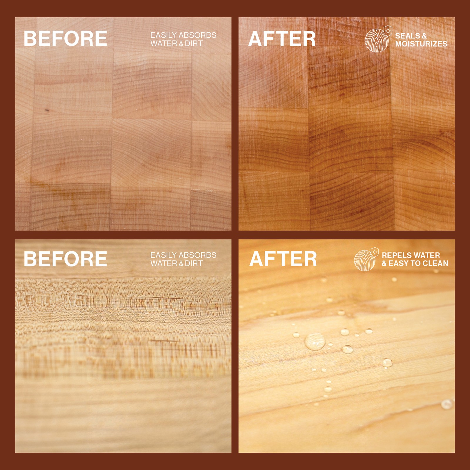 John Boos Block 5oz Wooden Butcher Block Board Moisture Cream (Open Box)