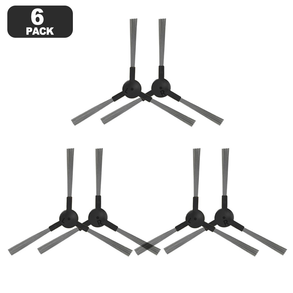 6 Pcs Side Brush for SHELIKI BR151 BR151 UMMUND BR151 Robot Vacuum Part