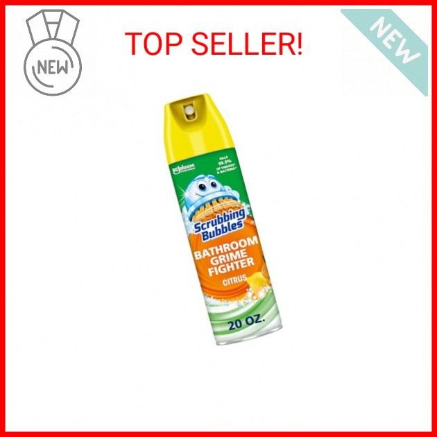 Scrubbing Bubbles Bathroom and Shower Cleaner Aerosol, Foaming Action Bathroom G