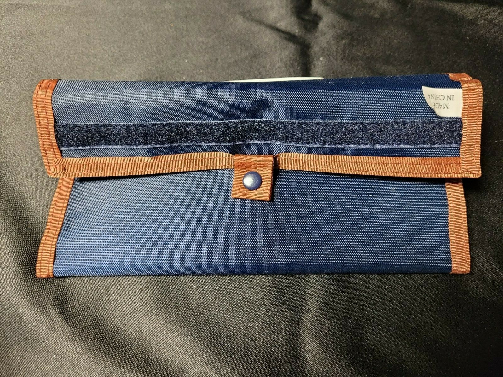 Dark Blue Designer Trim Hannah Hansen Coupon Organizer