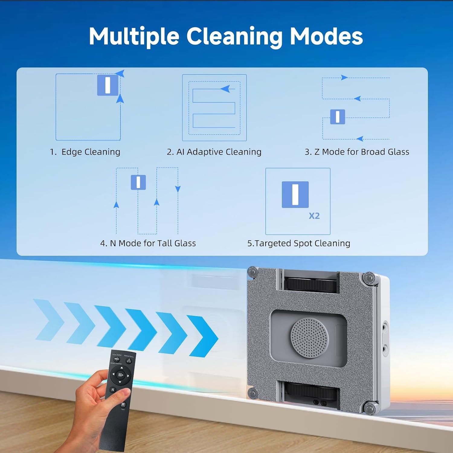 Winbot Mini Portable Window Cleaning Robot Intelligent Cleaning For Glass Marble
