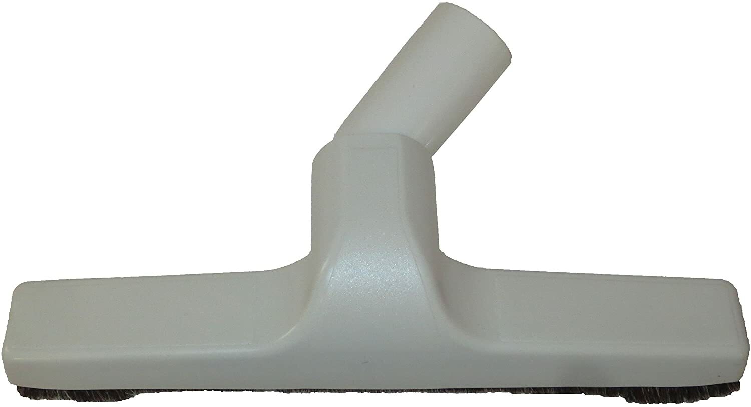 10 Inch Wide Plastic Neck Floor Brush with Horse Hair Bristles. Fits 1.25 Inch