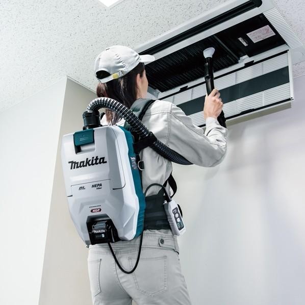 Makita VC008GZ 40V Brushless Backpack Type Vacuum Cleaner 2L 195W Body Tool Only