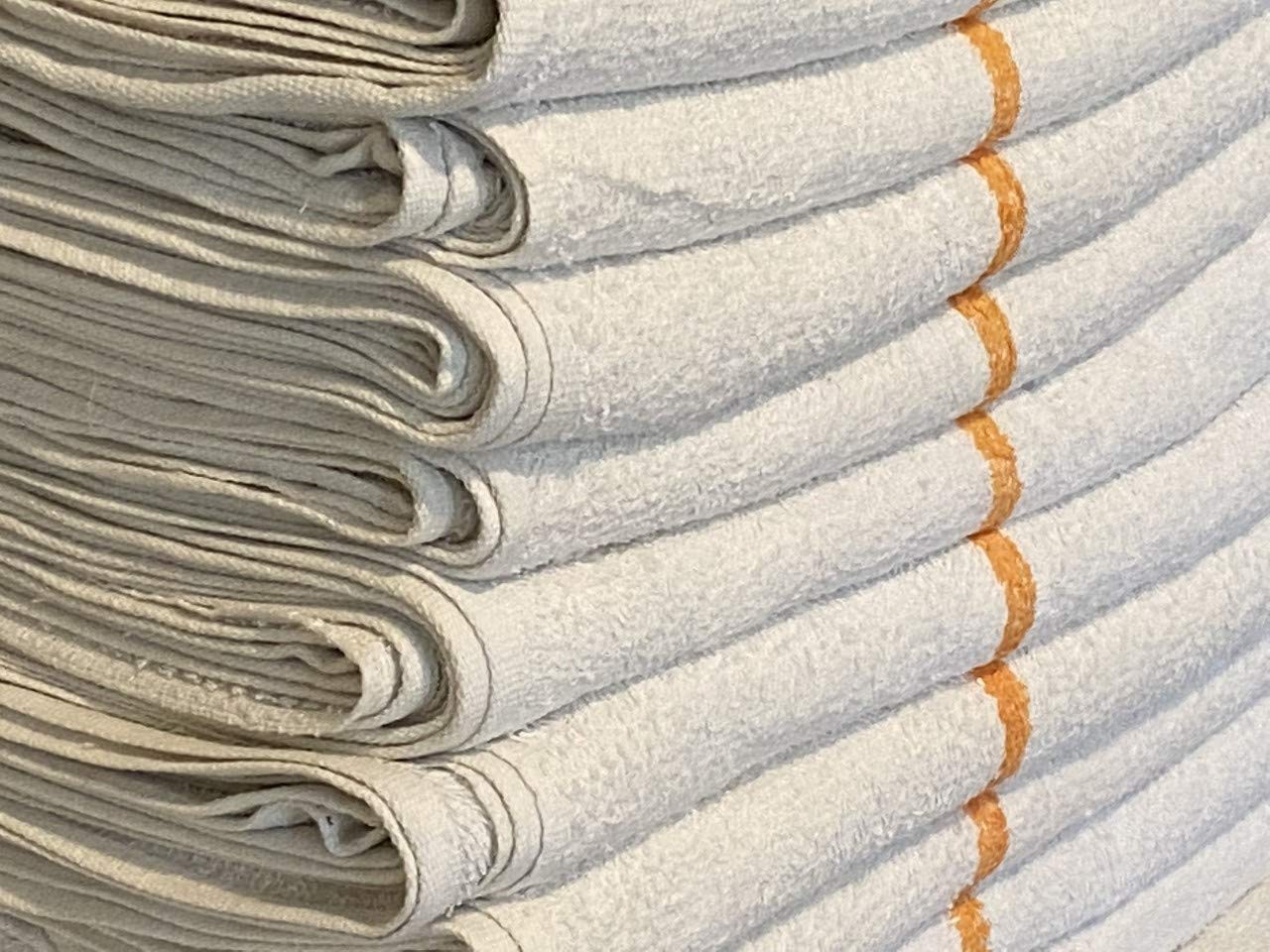 All Purpose Bar Mop Cleaning Towels, 12 Pack, Cotton Terry Towels 16X19 in, A…