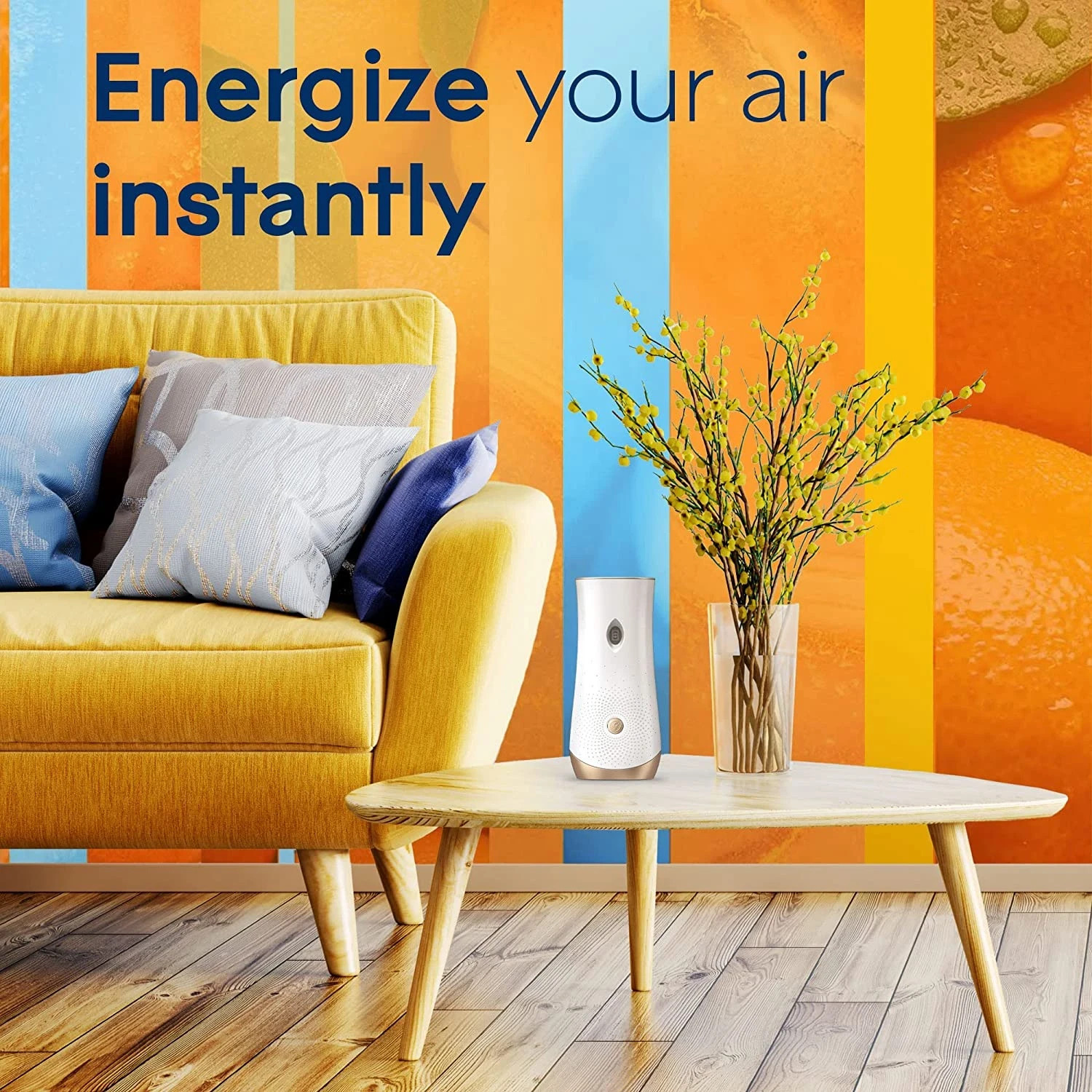 Glade Automatic Spray Refills, Air Freshener, Coastal Sunshine Citrus, 6.2 Oz, 2