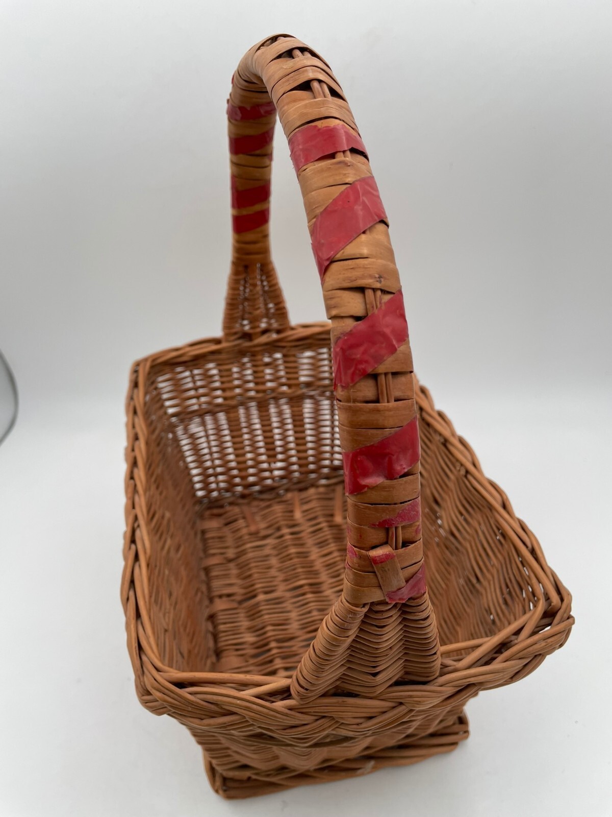 Vintage Wicker Basket-See Description!