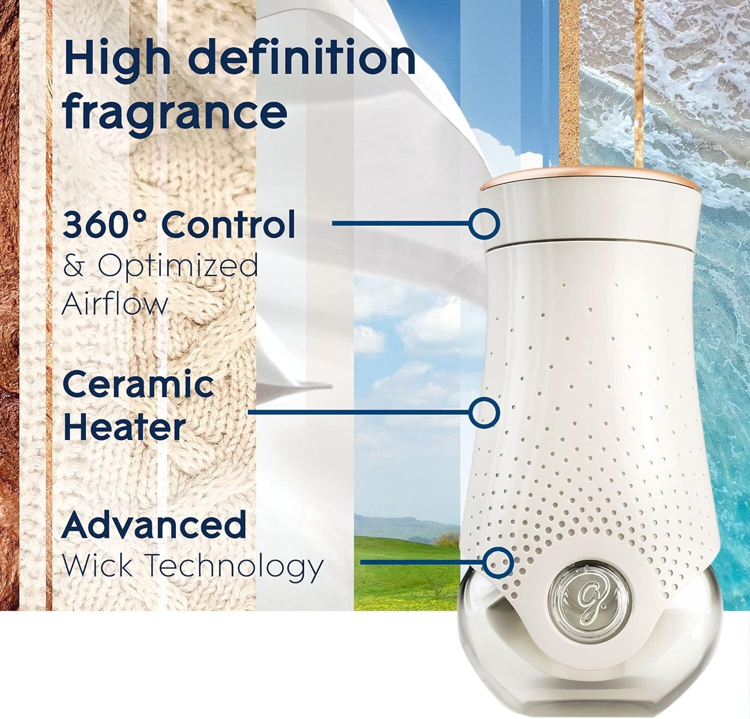 PlugIns Scented Oil Warmer Essential Oil Infused Wall Plug in 2 count