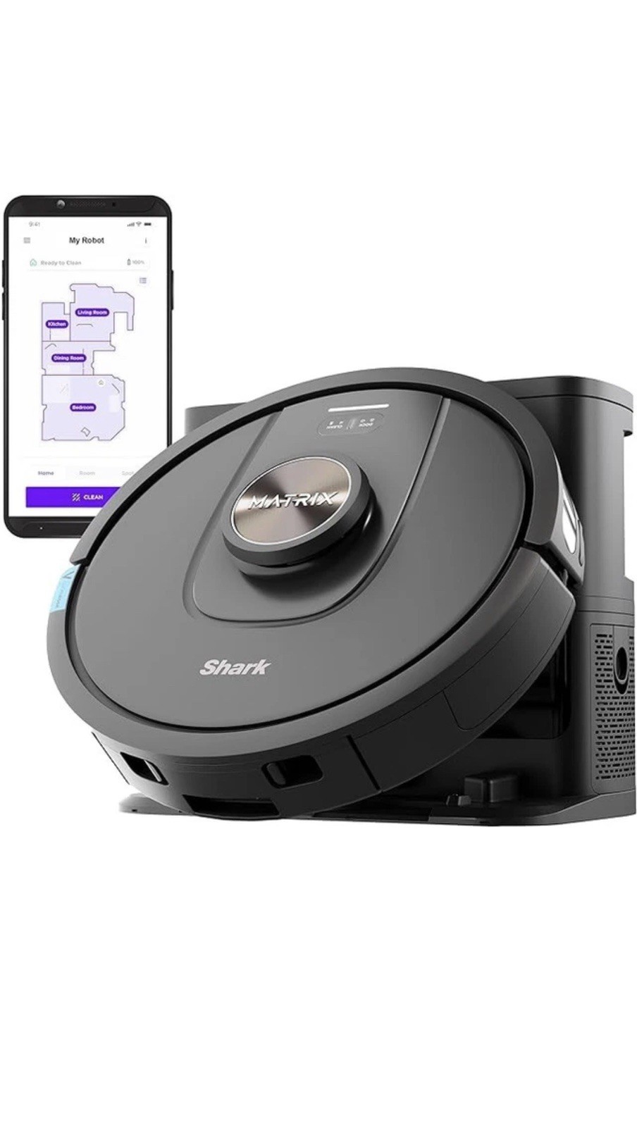 Shark vacuum Matrix Plus AI Ultrra 2in1 Robot& Mop with Sonic Mopping NEW!!!