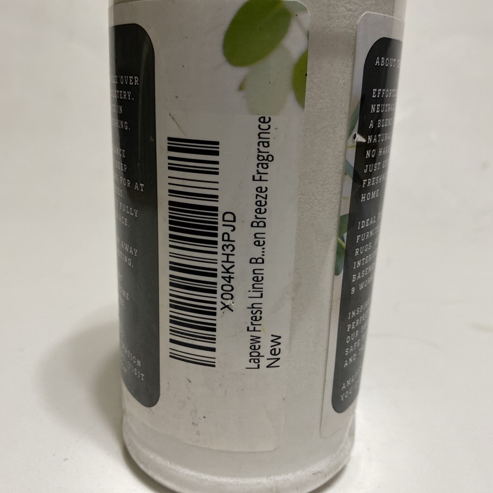 Lapew Fresh Linen Breeze Carpet Deodorizer Powder 16 oz Odor Eliminator New