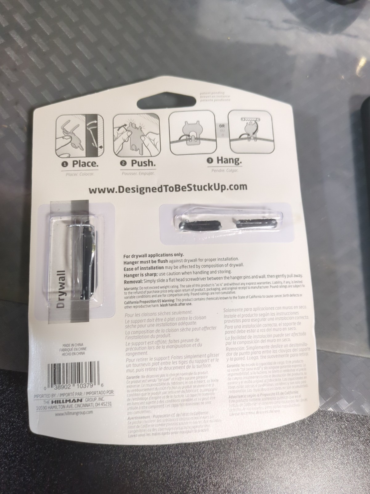 High and Mighty Wall Picture Hangers 11 Pks (32 Hooks) For Drywall 40lb #C4