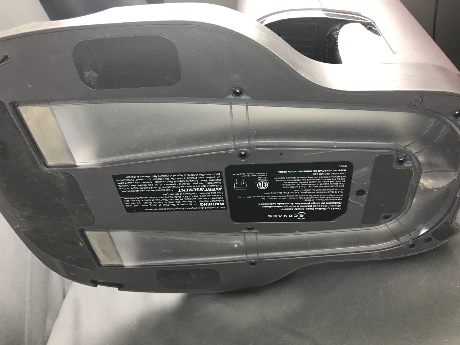 ECOVACS Deebot T8 AIVI+ Robot Smart Vacuum Cleaner and Mop with Self Empty Base