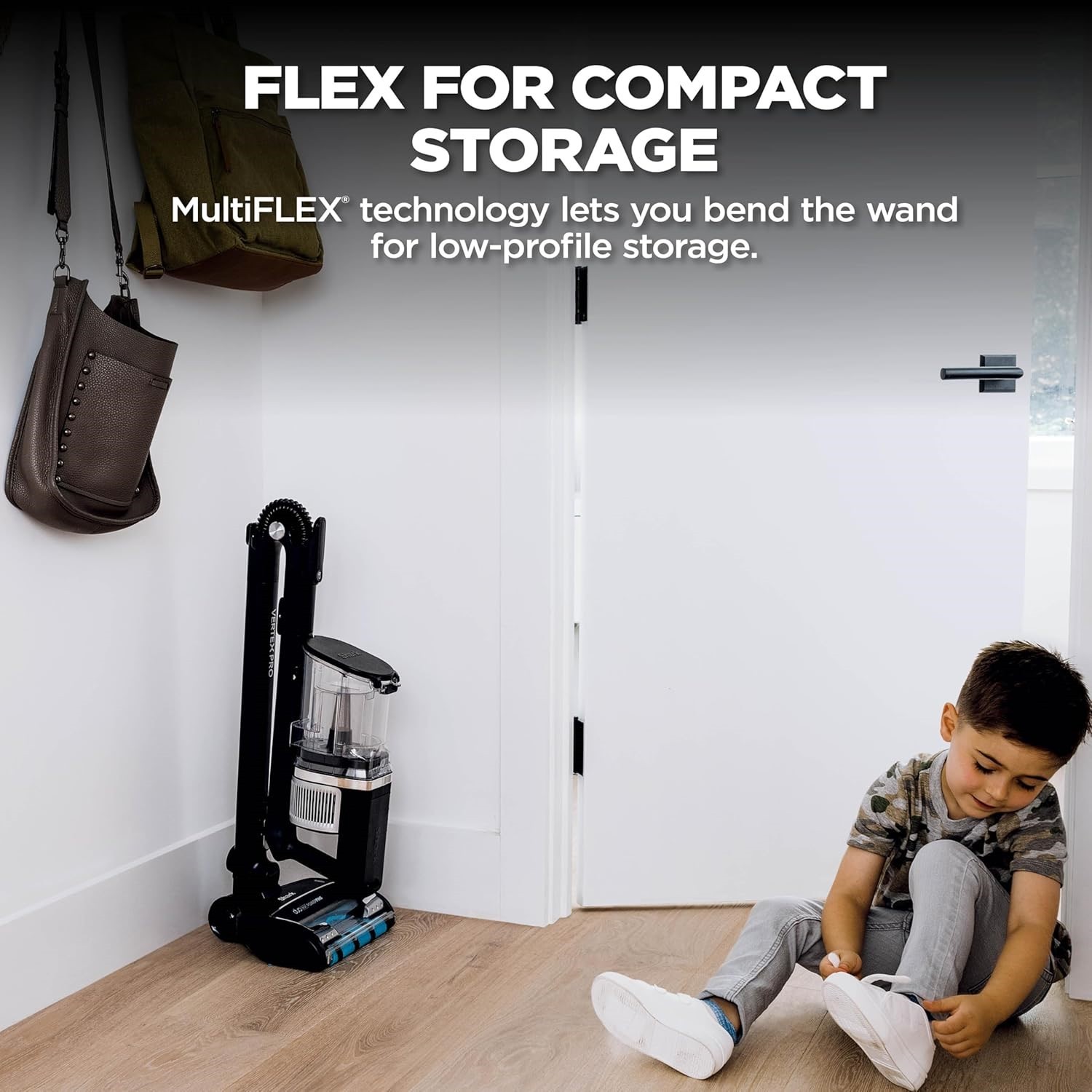 Shark Vertex Pro Cordless Lightweight Stick Vacuum Black/Silver IZ682H