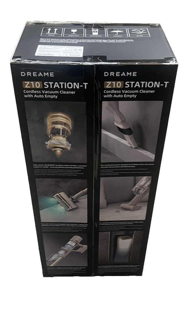 dreame Z10 Station-T Cordless Vacuum Cleaner w/ 2.5L Auto Dust Base Smart Stick