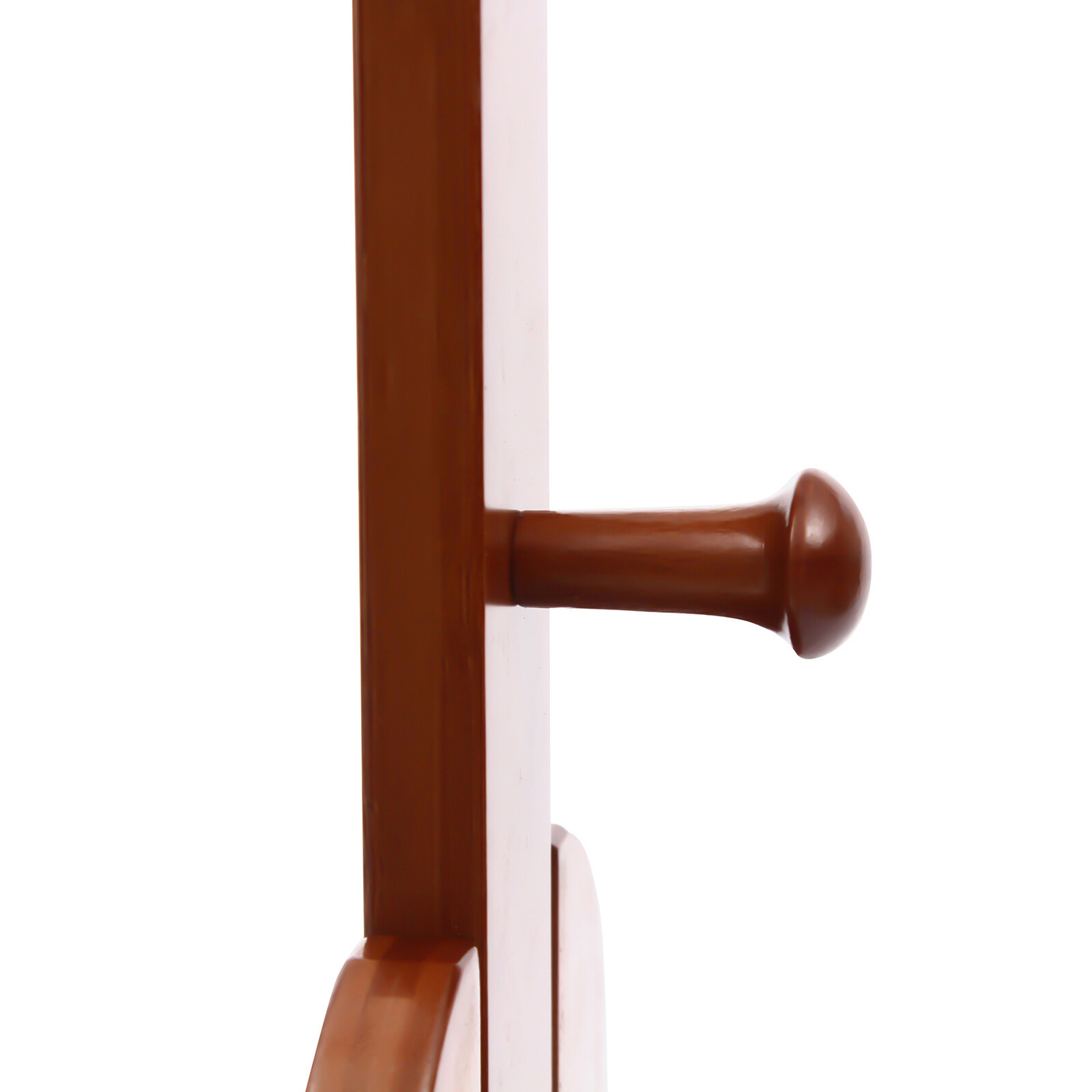 Bamboo Clothing Rack With Storage Drawer, Garment Rack Clothes Racks For Hanging